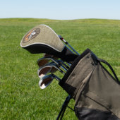 Rustic Retro Tennessee Travel Stamp Golfheadcover (Insitu)