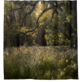 Rustic Romantic Floral Enchanted Forest Flowers Sh Douchegordijn (Voorkant)