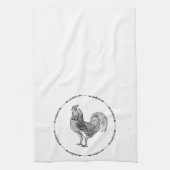 Rustic Rooster Farmhouse Theedoek (Verticaal)
