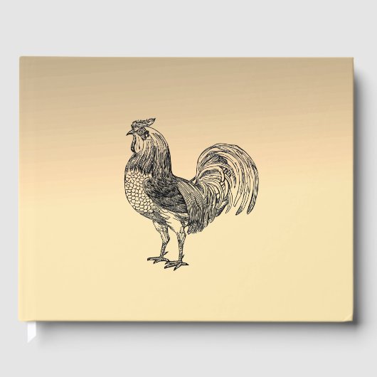 Rustic Rooster Gastenboek (Voorkant)