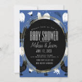 Rustic Roosters Boerderij Hand Drawn Pattern Kaart (Voorkant)