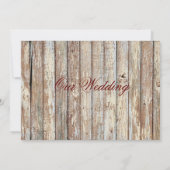 Rustic roze roze roodbruinbruistoezeggende tr1 kaart (Achterkant)