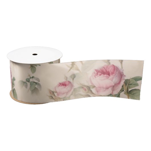 Rustic roze rozen lint (Spoel)