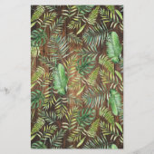 Rustic Safari Vind de Gast Baby Shower Spelkaart Flyer (Achterkant)