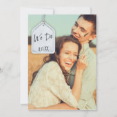 Rustic Scrapbook Photo Sur Trend Faire-part de mar (Devant)