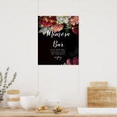  Rustic snoerlichten bruidsshower mimosa bar   Poster (Keuken)