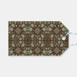 Rustic Snowflake Cadeaulabel