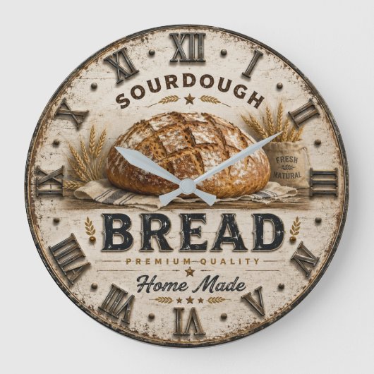 Rustic Sourdough Bread Kitchen Artisan Bakery Grote Klok (Voorkant)