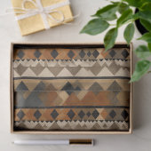 Rustic Southwestern Stripe Pattern (6) Tissuepapier (Geschenk)