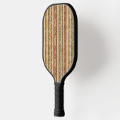 Rustic Southwestern Stripe Pattern (7) Pickleball Paddle (Links)
