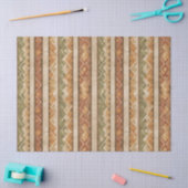 Rustic Southwestern Stripe Pattern (7) Tissuepapier (Craft)