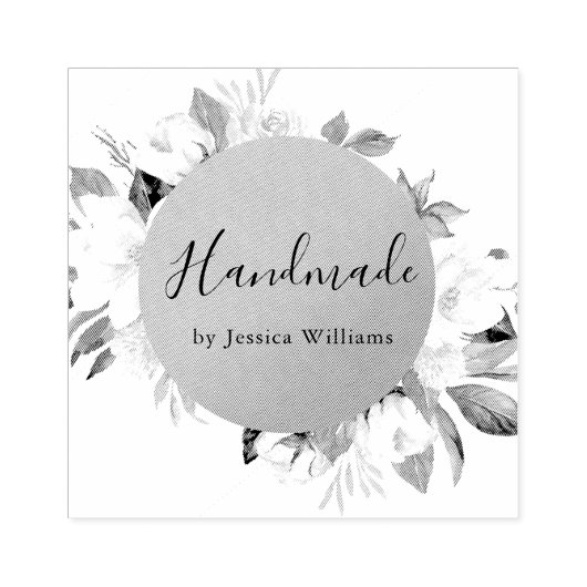 Rustic, speciaal vervaardigd door rubberstempel (Afrduk)