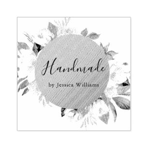 Rustic, speciaal vervaardigd door rubberstempel 	rubberstempel