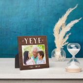 Rustic Specialized Yeye Grandpa Foto Fotoplaat (Insitu)