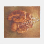 Rustic Sports | Boxing Glove Fleece Deken (Voorkant (Horizontaal))