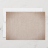 Rustic Starfish Floral Jar Vrijgezellenfeest Kaart (Achterkant)