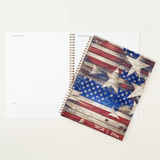 Rustic Stars and Stripes (Devant avec enveloppe)