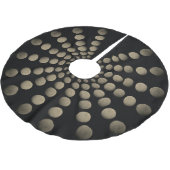 Rustic Stone Mandala Kerstboom Rok (Gekanteld)