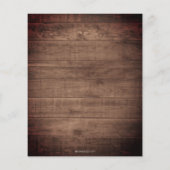 Rustic String Lights Mason Jar Wedding Uitnodiging (Achterkant)