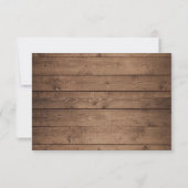 Rustic String Lights Peony Wedding RSVP (Dos)