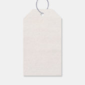 Rustic Summer aesthetic Wildflower Wedding Cadeaulabel (Achterkant)