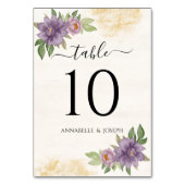 Rustic Summer aesthetic Wildflower Wedding Kaart (Achterkant)