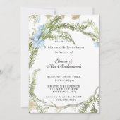 Rustic Summer Fern Bridesmaids Luncheon Invitation (Devant)