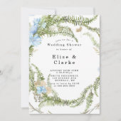 Rustic Summer Fern Wreath Wedding Shower (Voorkant)