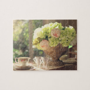 Rustic Summer Tea Party still Life Legpuzzel