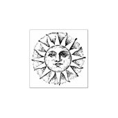 Rustic Sun Burst  Rubberstempel (Afrduk)