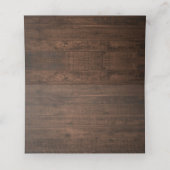 Rustic Sunflower String Lights Wedding (Binnenkant ongevouwen)