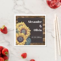 Rustic Sunflower Wedding