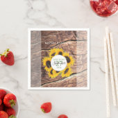 Rustic Sunflower Wedding Servet (Insitu)