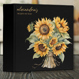 Rustic Sunflowers Recipe 1 1/2" Multomap