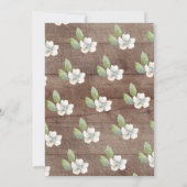 Rustic Sweet Deer Couple Baby shower Invitation (Dos)