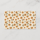 Rustic Sweet Rabbit Baby Shower Game Informatiekaartje (Achterkant)