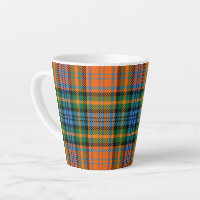 Rustic Tartan Murray Plaid Sinaasappel Blue Check