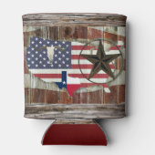 Rustic Texas Lone Star Texas Long Horn Koelbox Blikjeskoeler (Achterkant)
