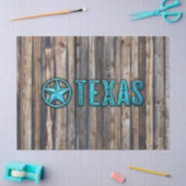 Rustic Texas Star (blauw) Tissuepapier (Craft)