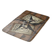 Rustic Texas Star Westerne dubbele gezochte pistol Badmat (Gekanteld)