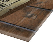 Rustic Texas Star Westerne dubbele gezochte pistol Snijplank (Hoek)