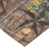 Rustic Texas Star Westerne Pistol Cowboy Boots Korte Tafelloper (Hoek)