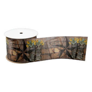 Rustic Texas Star Westerne Pistol Cowboy Boots Lint