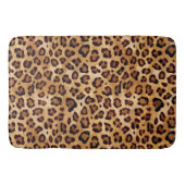 Rustic Texture Leopard Print Badmat (Voorkant)