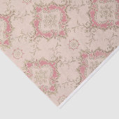 Rustic Textuur Victoriaans ontkoppeling Tissuepapier (Detail)