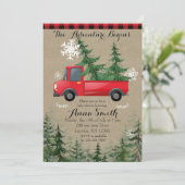 Rustic The Adventure lance une invitation Baby sho (Debout devant)