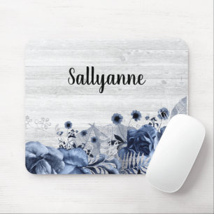RUSTIC TIMBER BLAUW VLOEISGRENS MUISMAT