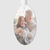 Rustic Together 2 faces Custom Photo Milestone (devant)