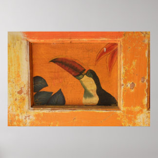 Rustic Toucan Poster1 Poster