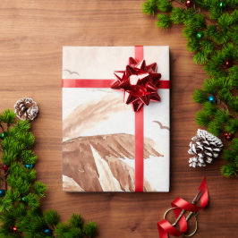 Rustic Tropical Palms Cadeaupapier